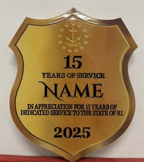 Gold Plaque